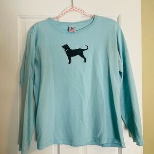 The Black Dog-Light Blue Long-Sleeve